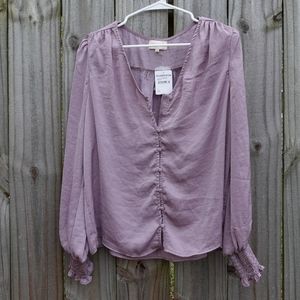 Melloday Nordstrom purple shirt